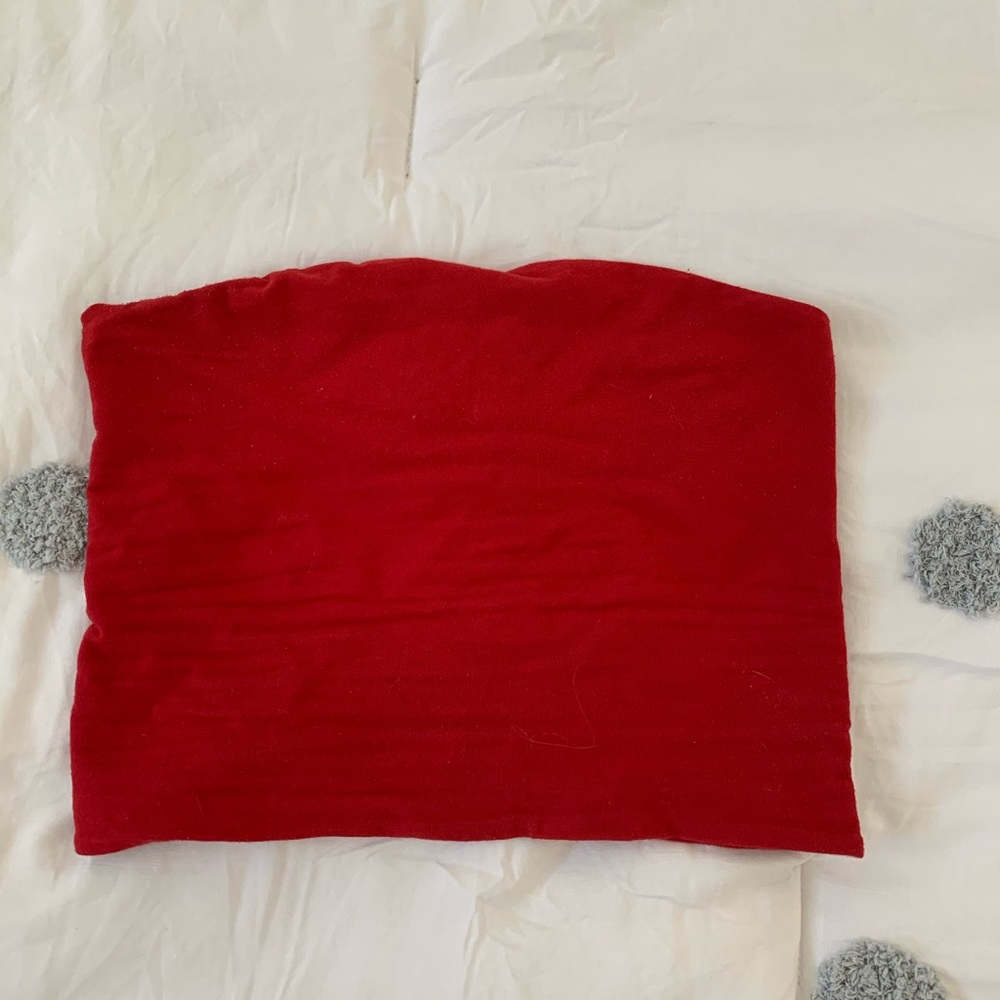 Red Brandy Melville Tube Top